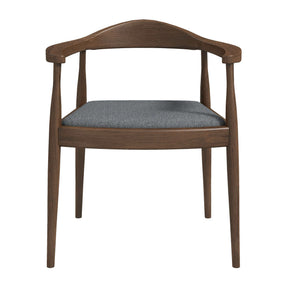 Kelly Grey Fabric Dining Chair by Ashcroft Furniture at Eve Furniture