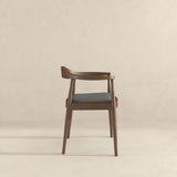 Kelly Grey Fabric Dining Chair by Ashcroft Imports at Eve Furniture