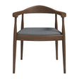 Kelly Grey Fabric Dining Chair by Ashcroft Imports at Eve Furniture