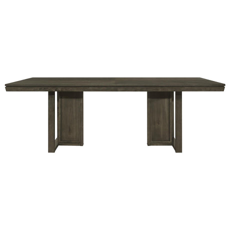 Kelly Rectangular Dining Table Dark Grey