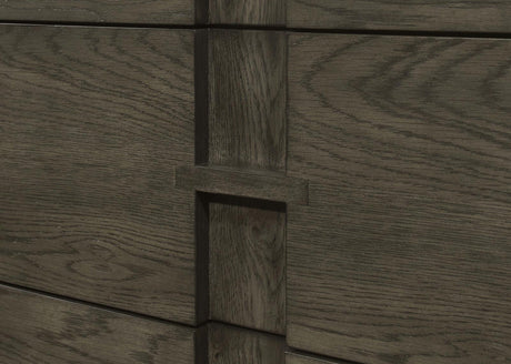 Kelly Dark Grey 3-drawer Storage Dining Sideboard Server by Coaster at Eve Furniture