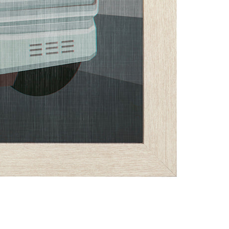 Kelowna Go Canada (L) by Mercana Studio a Hand Embellished Framed Art Decograph Print by Mercana at Eve Furniture