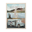 Kelowna Go Canada (L) by Mercana Studio a Hand Embellished Framed Art Decograph Print by Mercana at Eve Furniture