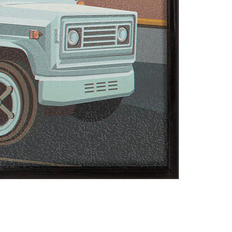 Kelowna Go Canada (S) by Mercana Studio a Hand Embellished Framed Art Decograph Print by Mercana at Eve Furniture