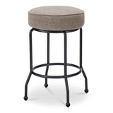 Kelsey Light Brown Swivel Counter Stool by Moe's Home at Eve Furniture