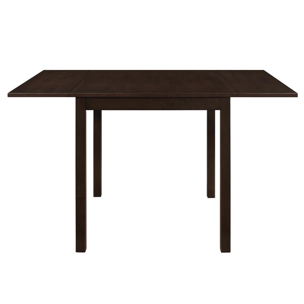 Kelso Cappuccino Rectangular Dining Table with Drop Leaf by Coaster at Eve Furniture