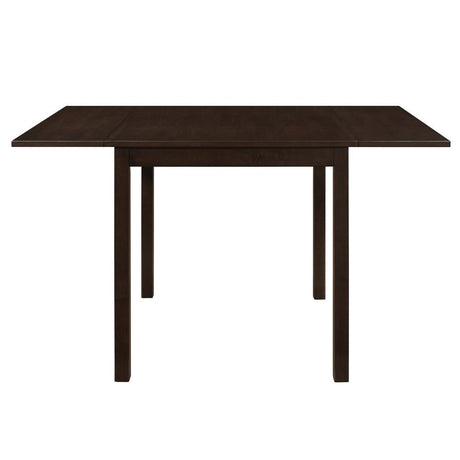 Kelso Cappuccino Rectangular Dining Table with Drop Leaf by Coaster at Eve Furniture