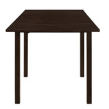 Kelso Cappuccino Rectangular Dining Table with Drop Leaf by Coaster at Eve Furniture
