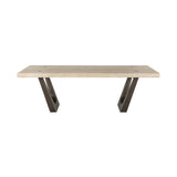 Kelso Dining Table - White by Classic Home at Eve Furniture