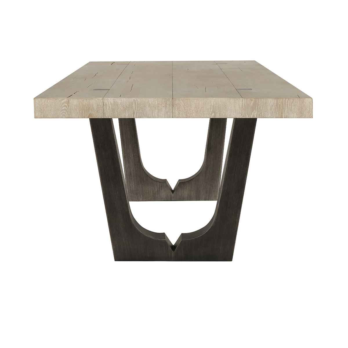 Kelso Natural/Black Dining Table by Classic Home at Eve Furniture
