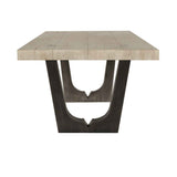 Kelso Natural/Black Dining Table by Classic Home at Eve Furniture