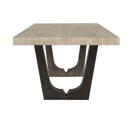 Kelso Natural/Black Dining Table by Classic Home at Eve Furniture