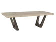 Kelso Natural/Black Dining Table by Classic Home at Eve Furniture