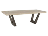 Kelso Natural/Black Dining Table by Classic Home at Eve Furniture