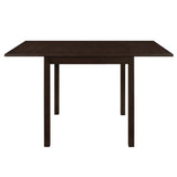 Kelso Cappuccino Rectangular Dining Table with Drop Leaf