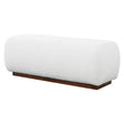 Kelvin Ivory Boucle Bench by Ashcroft Furniture at Eve Furniture