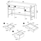 Kemper Salvaged Cabin 4-Drawer Writing Desk