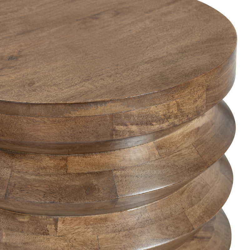 Kempsey Brown Accent Table by Crestview at Eve Furniture