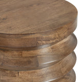 Kempsey Brown Accent Table by Crestview at Eve Furniture