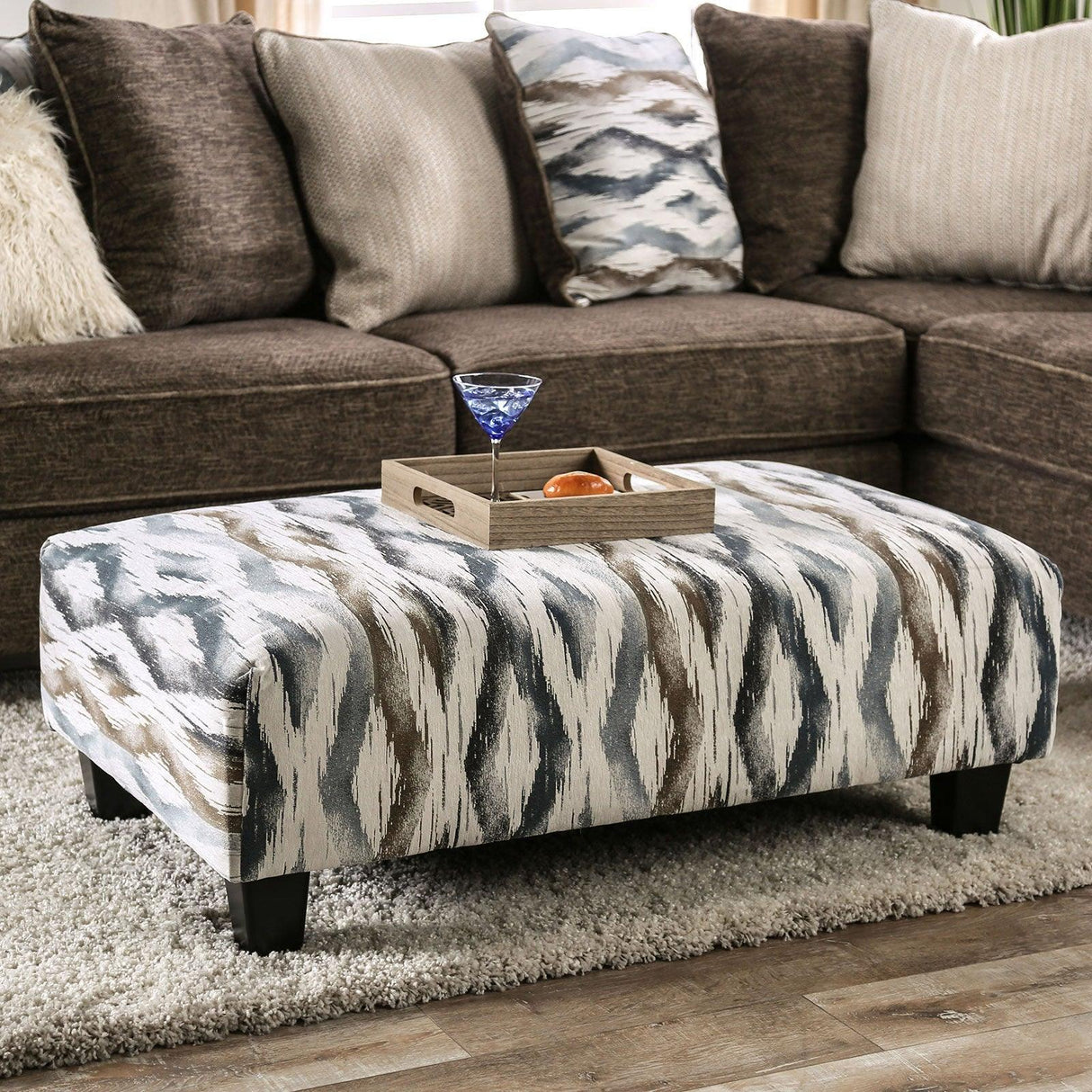 Kempston Multi Ottoman by Furniture of America at Eve Furniture