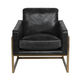 Ken Accent Chair - Jet Black by Classic Home at Eve Furniture