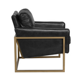 Ken Accent Chair - Jet Black by Classic Home at Eve Furniture