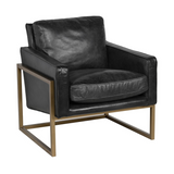 Ken Accent Chair - Jet Black by Classic Home at Eve Furniture
