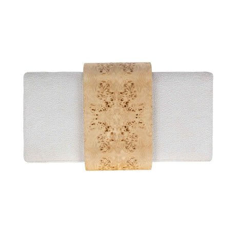 Kenan Ottoman - Creamy Ivory by Classic Home at Eve Furniture