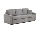 Kendal Gray Sleeper Sofa Sectional by Furniture of America at Eve Furniture