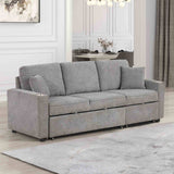 Kendal Gray Sleeper Sofa Sectional by Furniture of America at Eve Furniture