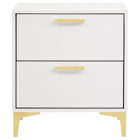 Kendall 2-Drawer Nightstand White