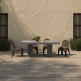 Kendall Brown Outdoor Dining Chair (Set of 2) by Moe's Home at Eve Furniture