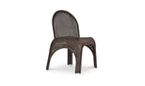Kendall Outdoor Dining Chair Brown - Set of 2 by Moe's Home at Eve Furniture