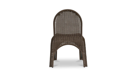 Kendall Outdoor Dining Chair Brown - Set of 2 by Moe's Home at Eve Furniture