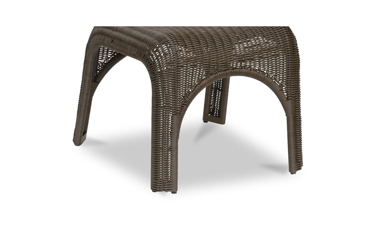 Kendall Outdoor Dining Chair Brown - Set of 2 by Moe's Home at Eve Furniture