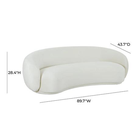Kendall Velvet Sofa by TOV Furniture at Eve Furniture