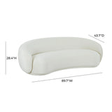 Kendall Velvet Sofa by TOV Furniture at Eve Furniture