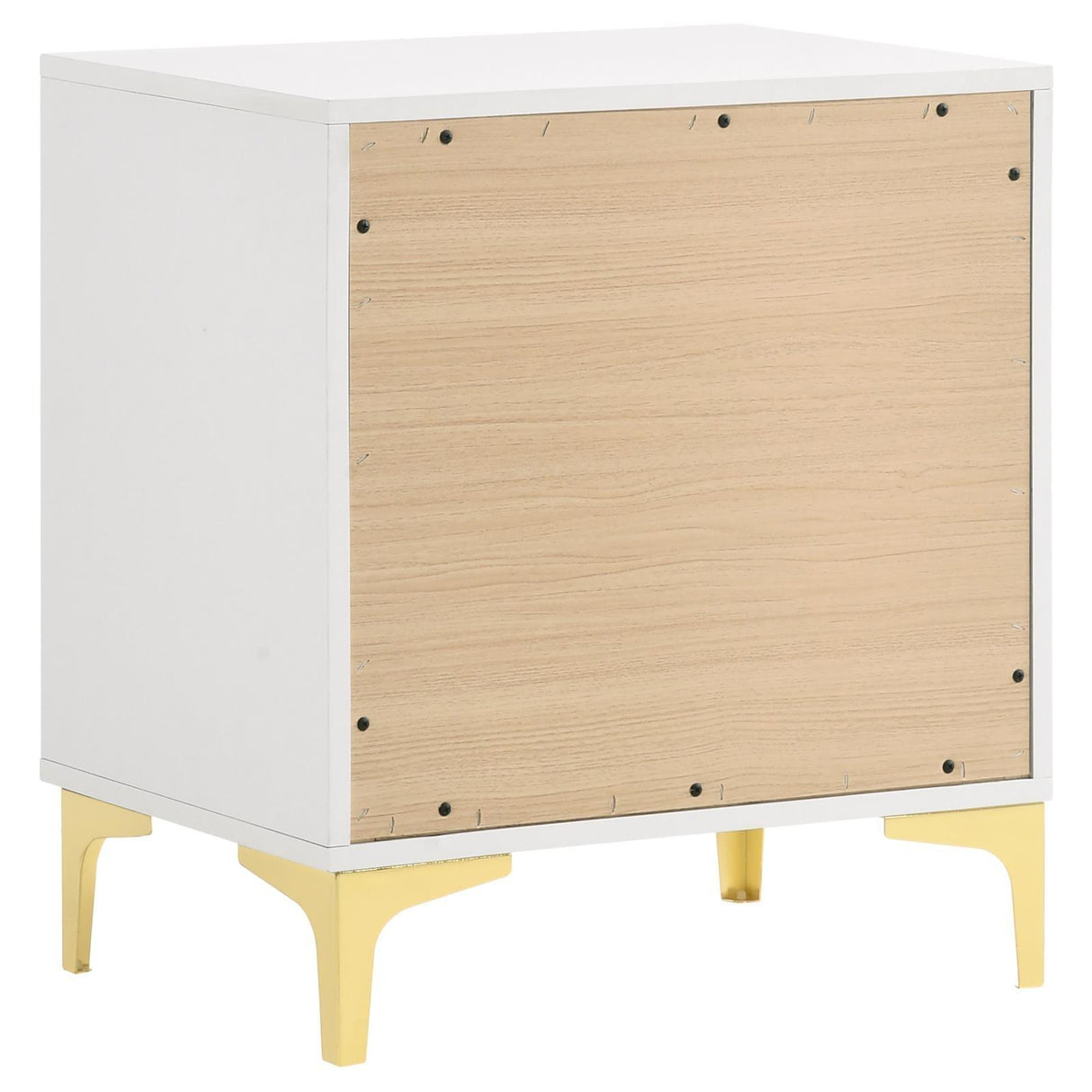 Kendall White 2-Drawer Nightstand by Coaster at Eve Furniture