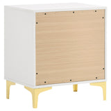 Kendall White 2-Drawer Nightstand by Coaster at Eve Furniture