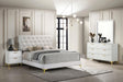 Kendall White 4-Piece California King Bedroom Set by Coaster at Eve Furniture