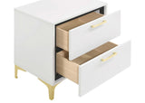 Kendall White 4-Piece Queen Bedroom Set by Coaster at Eve Furniture