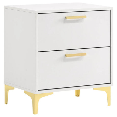 Kendall White 5-Piece Queen Bedroom Set by Coaster at Eve Furniture