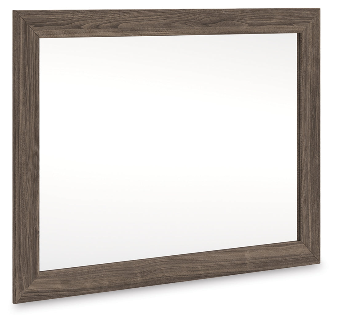 Kendanport Brown Bedroom Mirror
