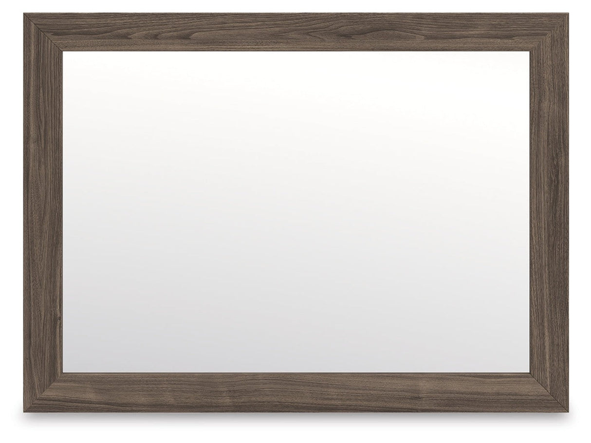Kendanport Brown Bedroom Mirror
