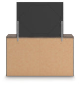 Kendanport Brown Dresser and Mirror by Ashley at Eve Furniture