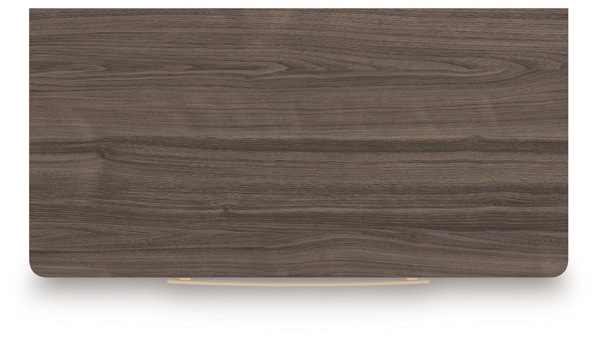 Kendanport Brown/White Five Drawer Chest by Ashley at Eve Furniture