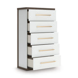 Kendanport Brown/White Upholstered Bedroom Set by Ashley at Eve Furniture