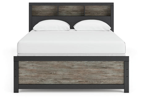 Kendanport Brown/White Upholstered Bedroom Set features elegant upholstered details, a stylish brown and white finish, and modern craftsmanship, perfect for creating a sophisticated bedroom retreat. by Ashley at Eve Furniture