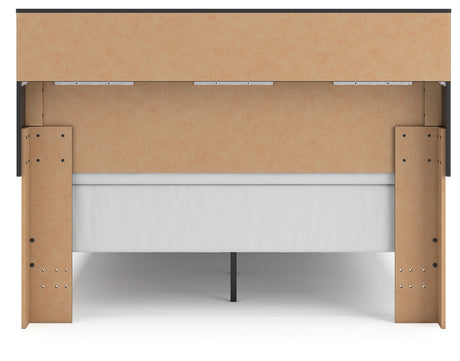 Kendanport Brown/White Upholstered Bedroom Set features elegant upholstered details, a stylish brown and white finish, and modern craftsmanship, perfect for creating a sophisticated bedroom retreat. by Ashley at Eve Furniture