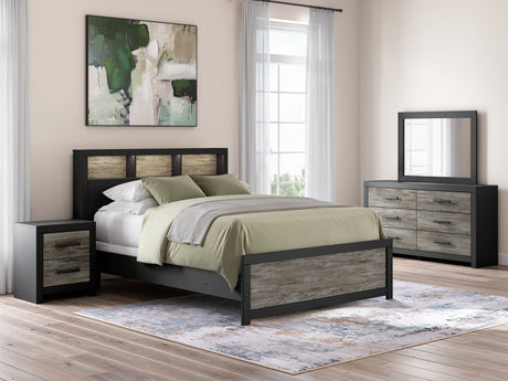 Kendanport Brown/White Upholstered Bedroom Set features elegant upholstered details, a stylish brown and white finish, and modern craftsmanship, perfect for creating a sophisticated bedroom retreat. by Ashley at Eve Furniture